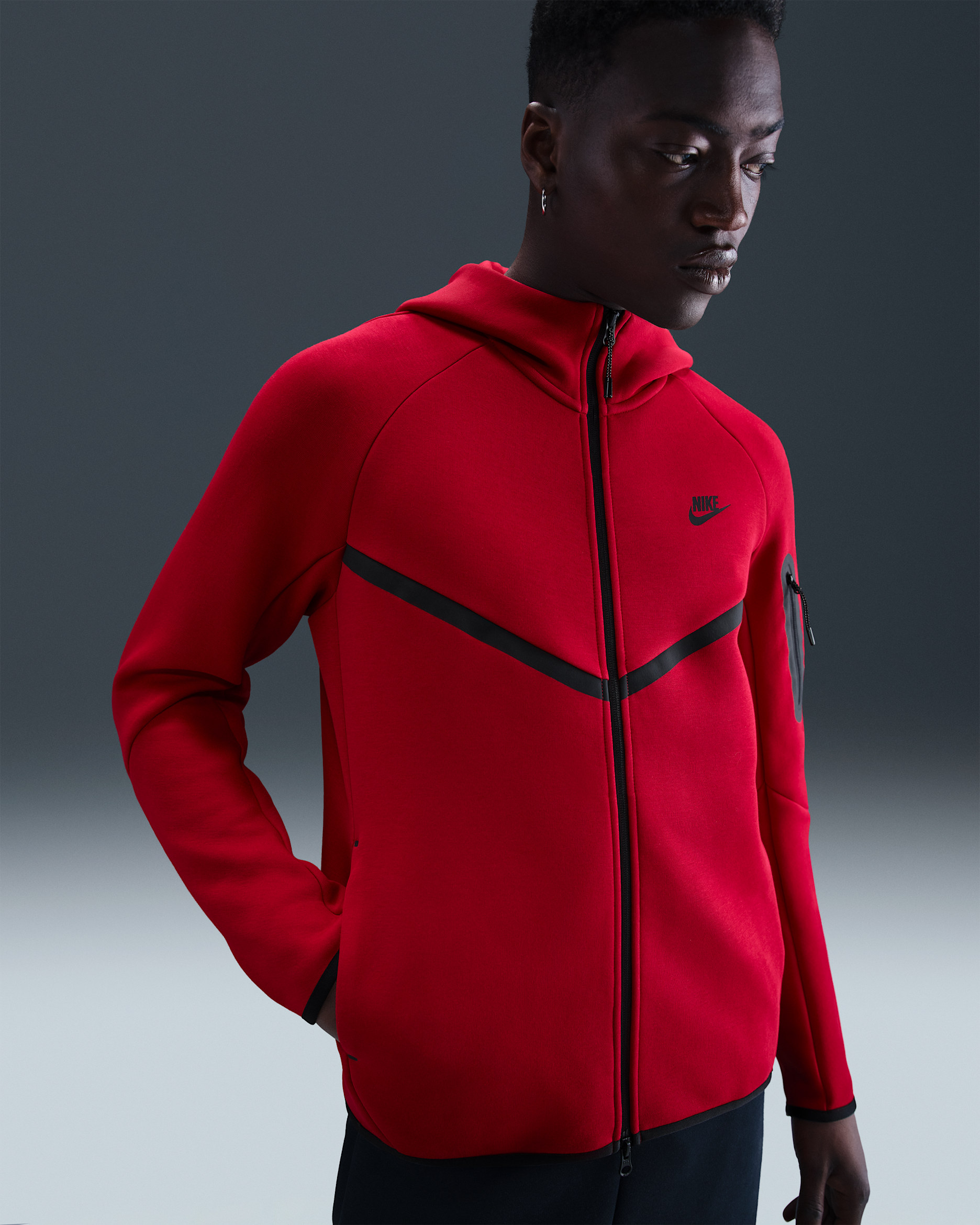 Nike Tech Men's Fleece Windrunner Full-Zip Jacket. Nike.com